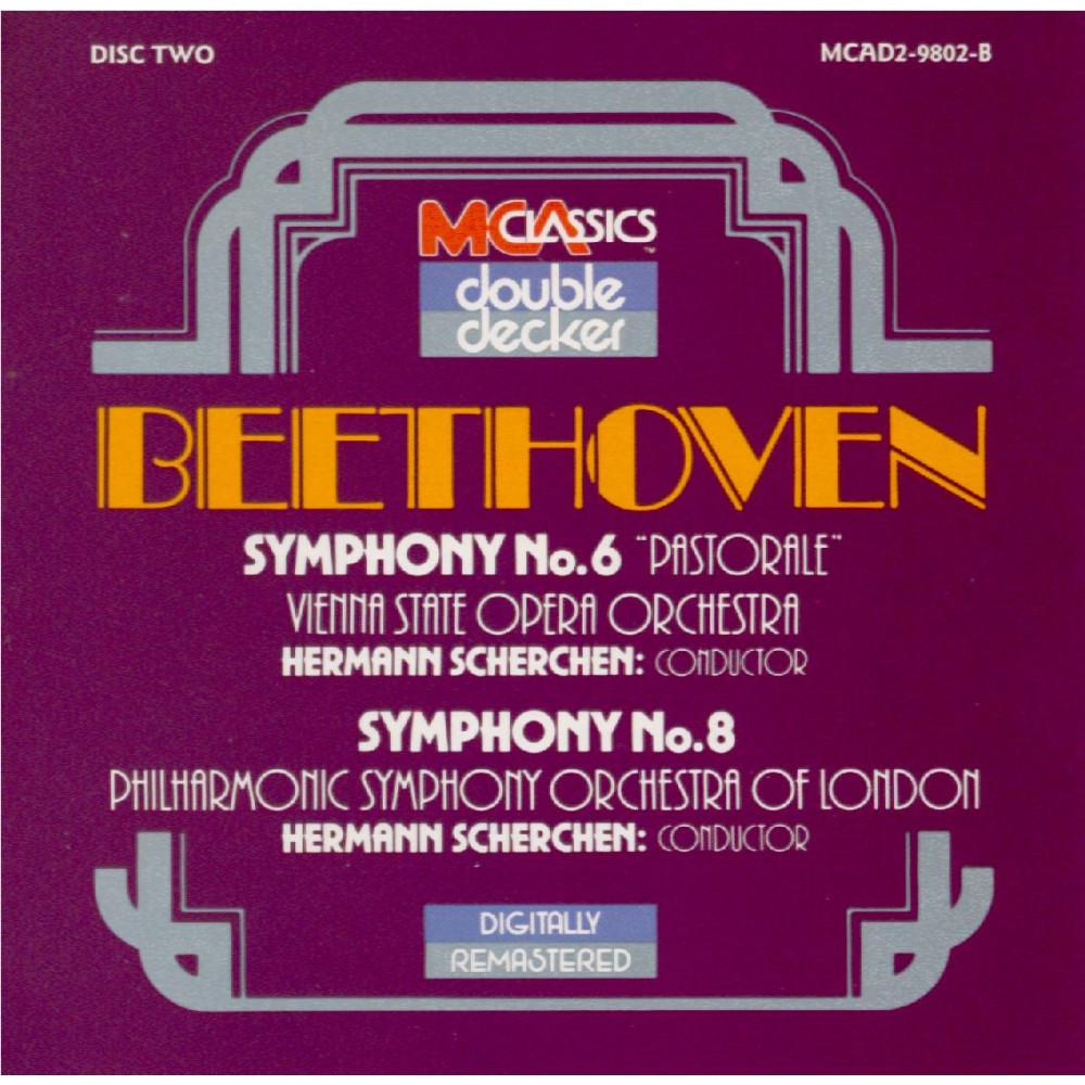BEETHOVEN - Scherchen - Symphonie n°6 op.68 'Pastorale'